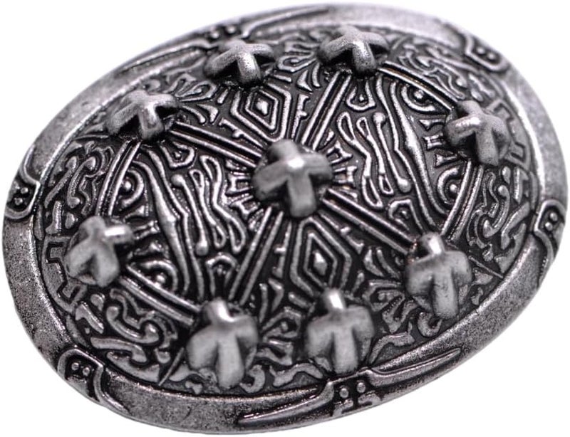 LANGHONG Norse Viking Brooch For Men Turtle Brooch Talisman Jewelry, Gift For Men - Image 1